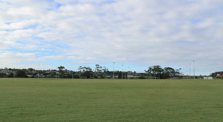 Metro Park East - A multi-purpose sports field. Photo credit: M Loubser.