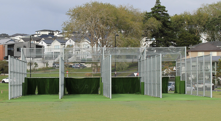Metro Park East - Cricket nets. Photo credit: M Loubser.
