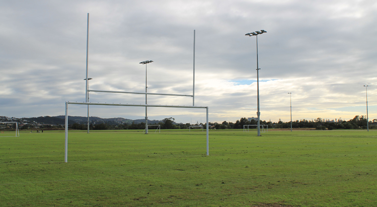 Metro Park East - Football and rugby fields with flood lights. Photo credit: M Loubser.