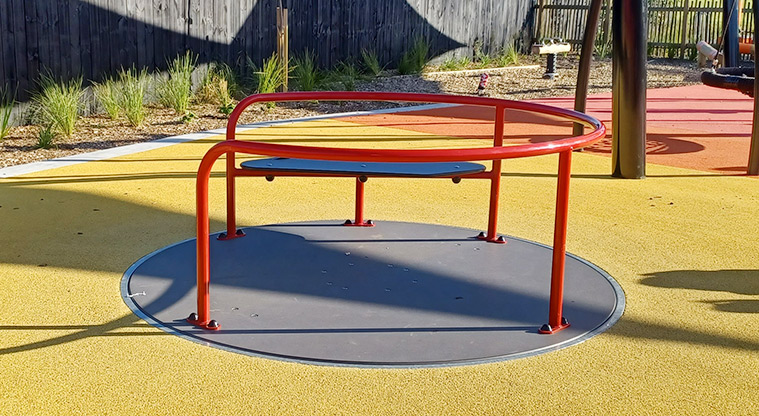 Michaels Avenue Reserve - Wheelchair carousel.