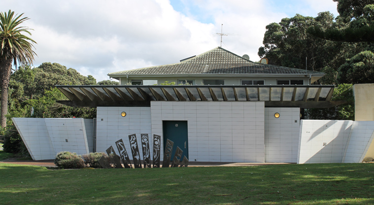 Moana Reserve - A block of toilets. Photo credit: M Loubser.