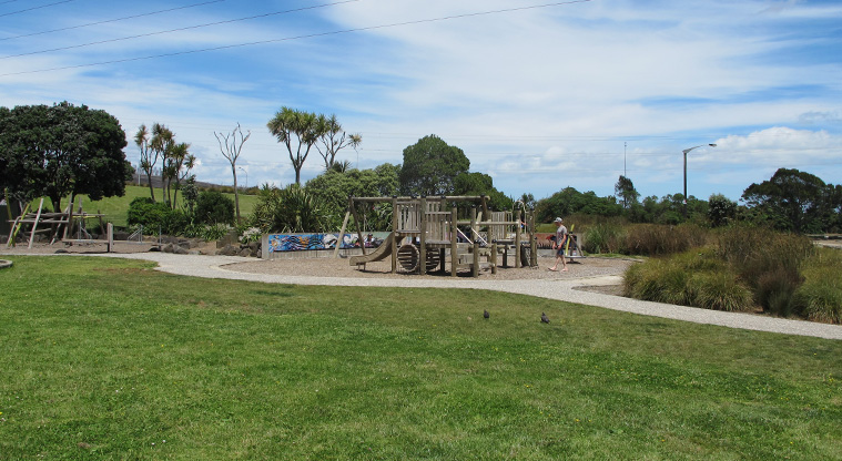 Onehunga Bay Reserve- The playground.