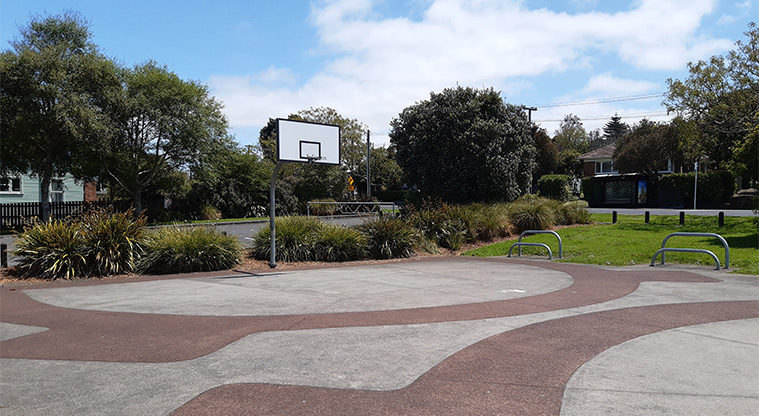 Owairaka Park - Basketball half-court.