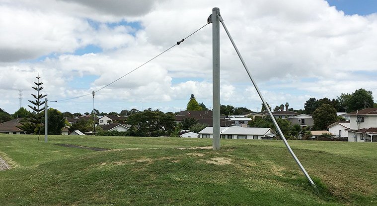 Randwick Park - Flying fox. Photo credit: S Hulse.