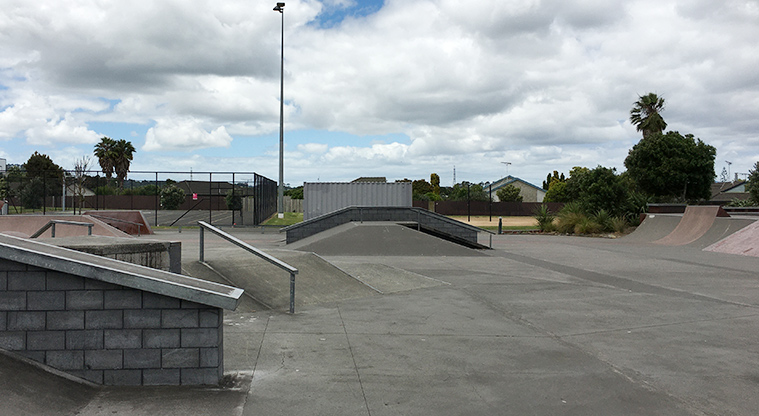 Randwick Park - Section of the skate park. Photo credit: S Hulse.