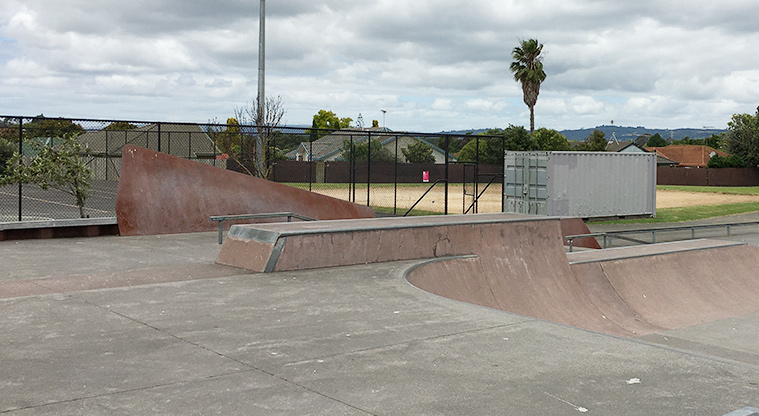 Randwick Park - Section of the skate park. Photo credit: S Hulse.
