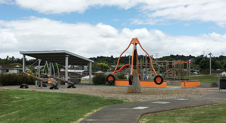 Randwick Park - Playground with swings, seesaws, rocktopus, climbing equipment, and more. Photo credit: S Hulse.
