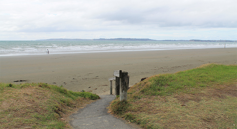 Remembrance Reserve - Path down to the beach. Photo credit: M Loubser.