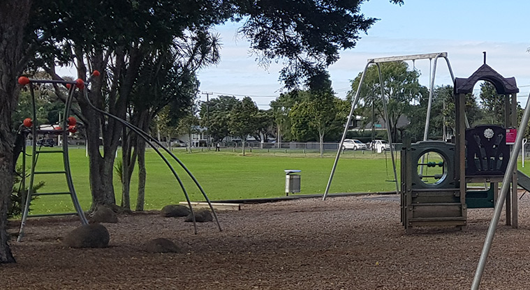 Riversdale Reserve - Climbing equipment.