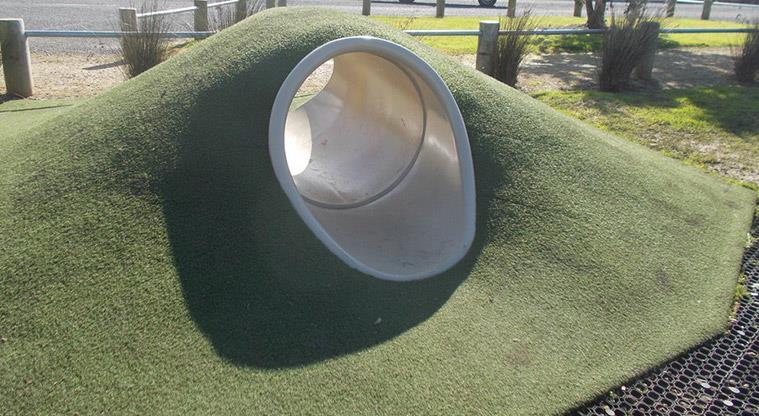 Sanders Reserve - Pipe tunnel.