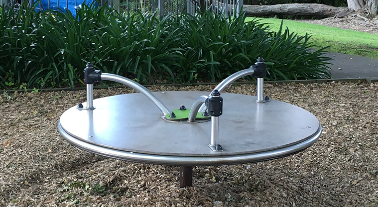 School Reserve - Spinner toy. Photo credit: S Hulse.