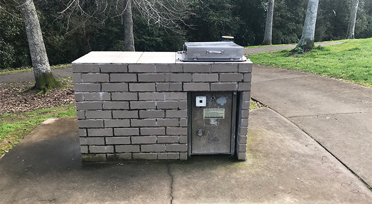 Shepherds Park – Barbecue by the playground.