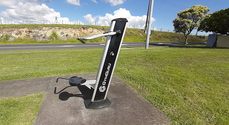 Somerville Park - One of the pieces of GymGuru fitness equipment.