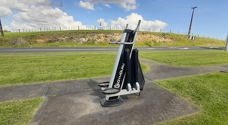 Somerville Park - One of the pieces of GymGuru fitness equipment.