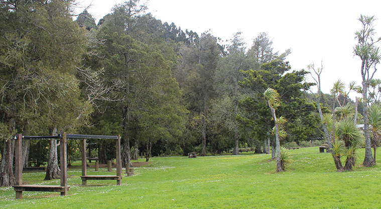 Te Nikau Pā - Fitness equpment.