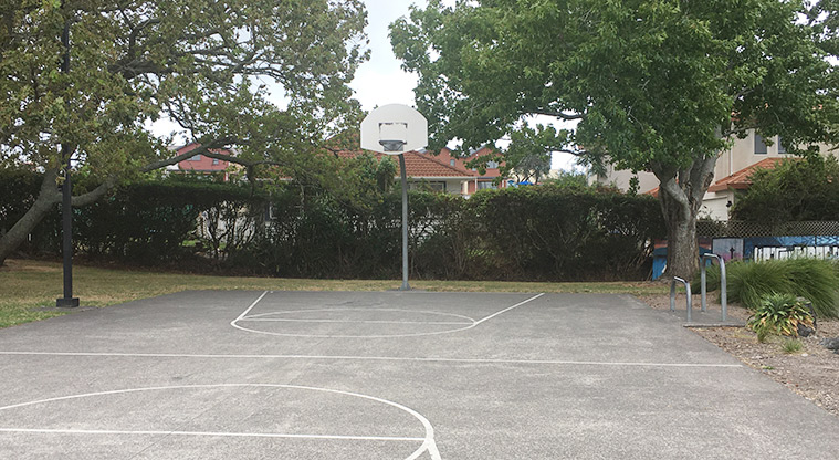 Turner Reserve - Basketball court. Photo credit: S Hulse.
