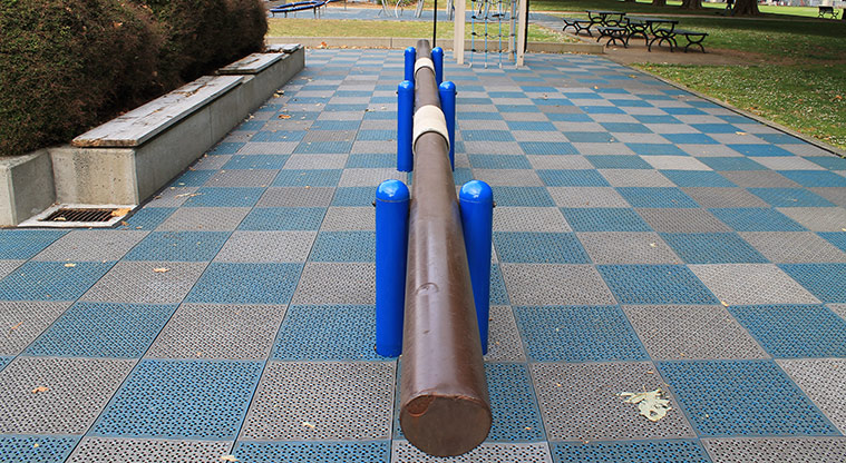 Victoria Park - Seesaw. Photo credit: M Loubser.
