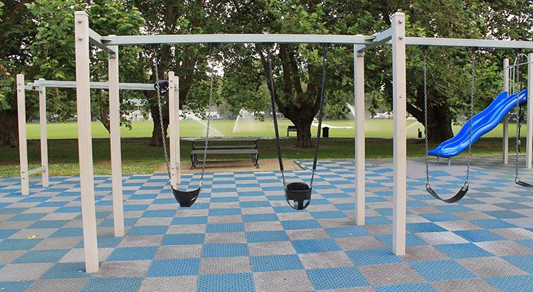 Victoria Park - Set of swings. Photo credit: M Loubser.