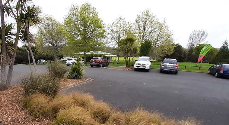 Wainoni Park North - Car park.