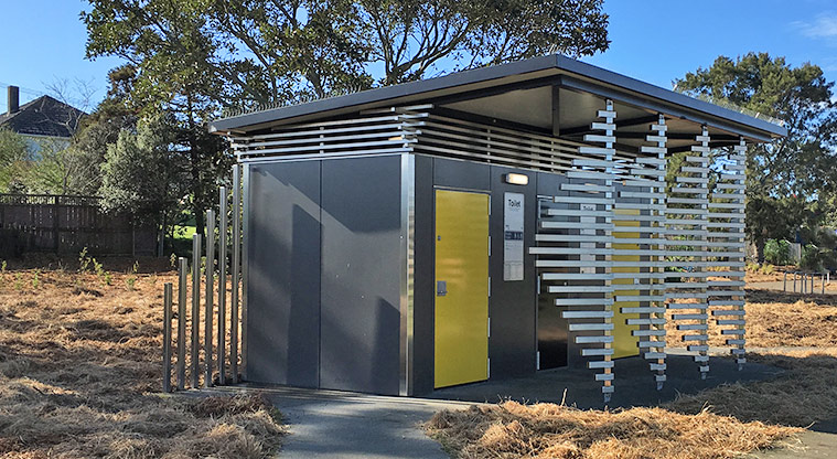 Walmsley Park – accessible toilet near the Beagle Avenue entrance.