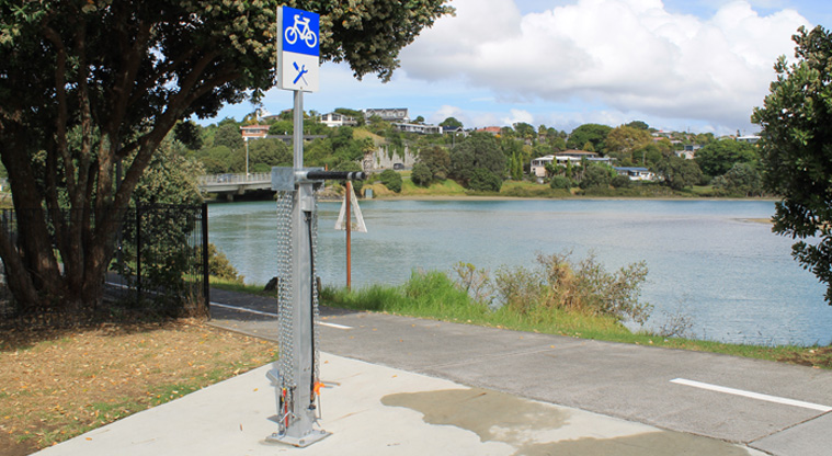 Western Reserve - Bicycle station. Photo credit: M Loubser.