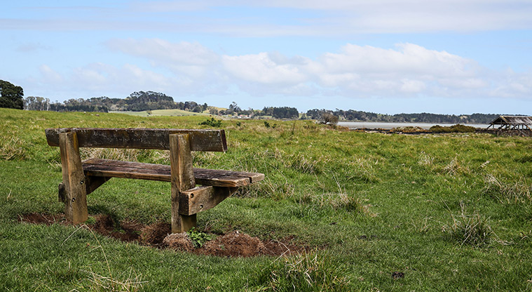 Ambury Foreshore Path - Stop and admire the views.