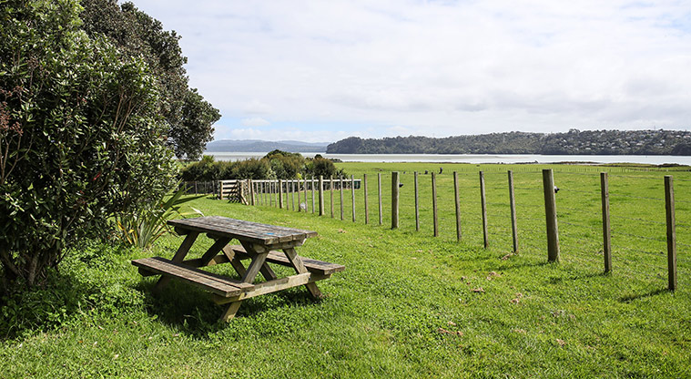 Ambury Foreshore Path - Picnic opportunities along the way.