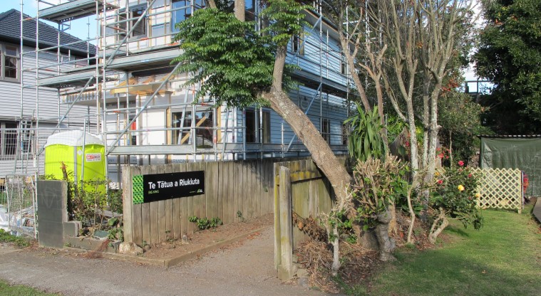 Te Tātua a Riukiuta / Big King Path - Alternative entry point by 91 Duke Street. 