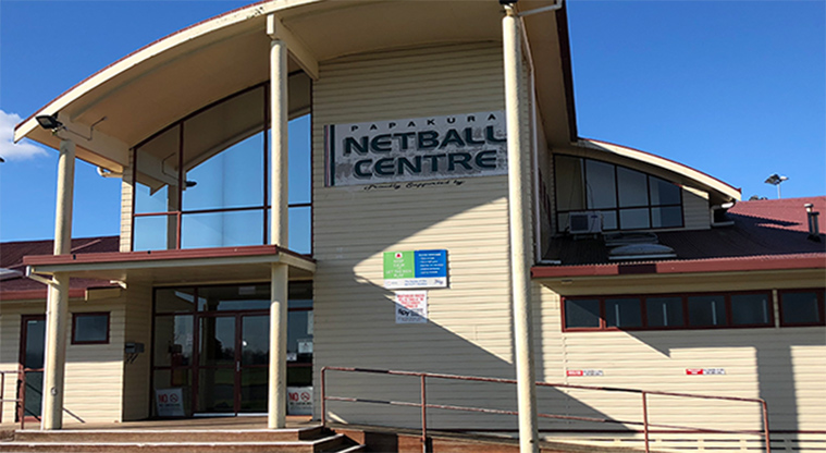 Bruce Pulman Path - Netball courts and centre