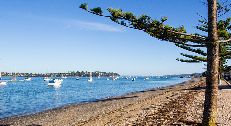 Bucklands Beach Path - View across the Tamaki River