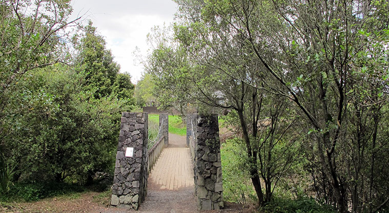 Cascades Path - Hattaway Bridge.