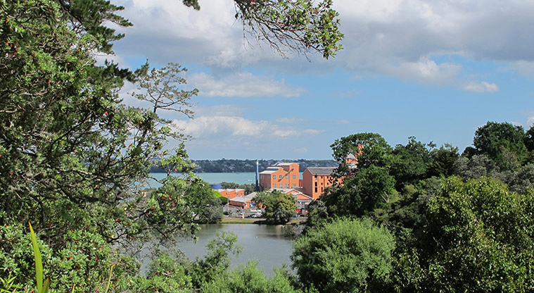 Chelsea Heritage Path - View overlooking Chelsea Sugar works