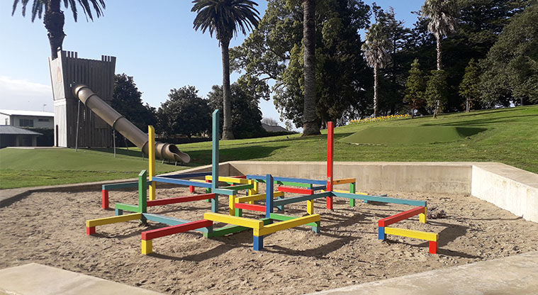 Coast to Coast Path (Cornwall Park to Manukau Harbour) – Playground at Jellicoe Park.