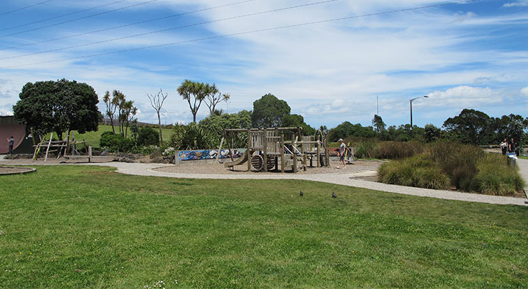 Coast to Coast Path (Cornwall Park to Manukau Harbour) – Playground at Onehunga Bay Reserve.