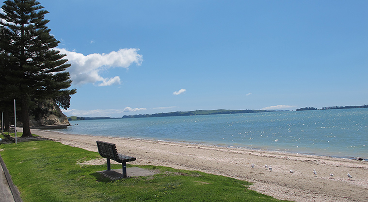 Eastern Beach Path - Northern end of the beach