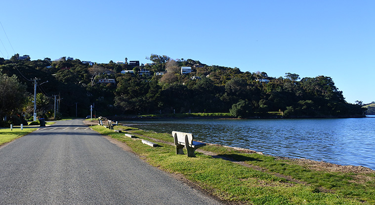 Esplanade Path - An easy stroll eastwards towards Surfdale.