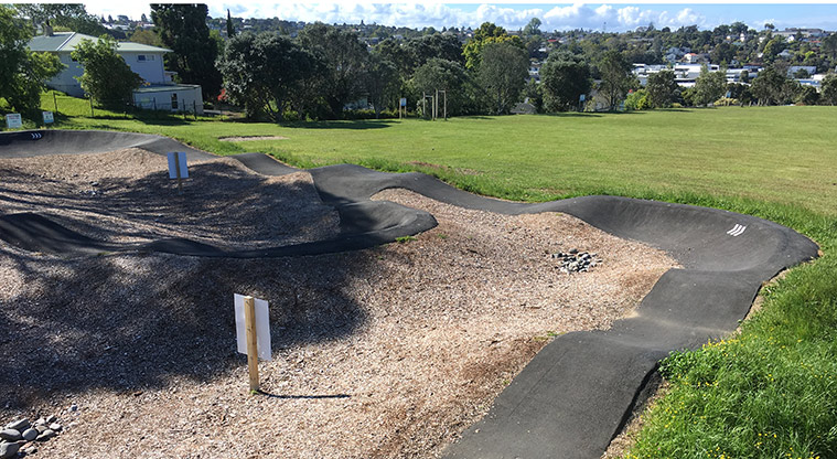 Glenfield Intermediate Path - Typical section of the track.
