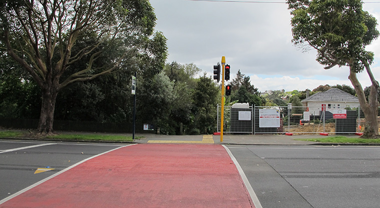 Grey Lynn Greenway Path - Richmond Road crossing.