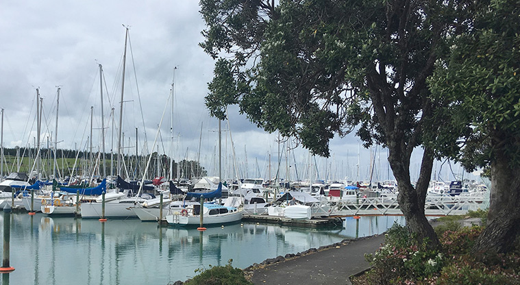 Gulf Harbour Marina Path