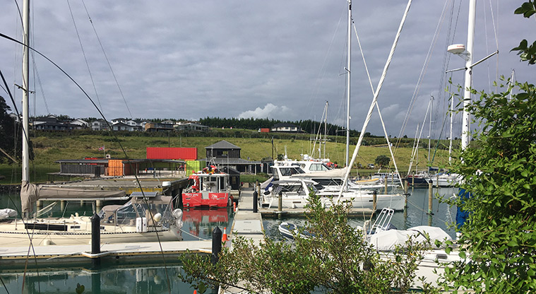 Gulf Harbour Marina Path - Views to Fairway Bay Marina