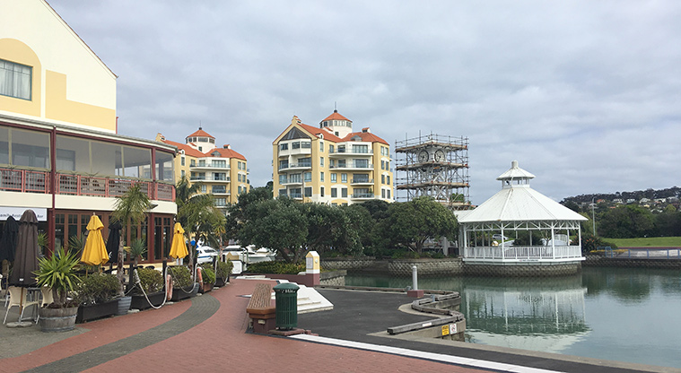 Gulf Harbour Marina Path - Cafes at Gulf Harbour village