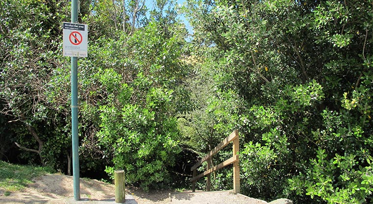 Hellyers Creek Path - Alternative access from sports field car park.