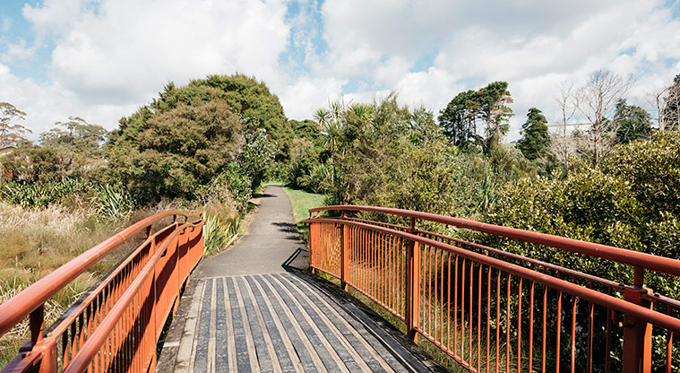 Henderson Creek Path - Path through park.