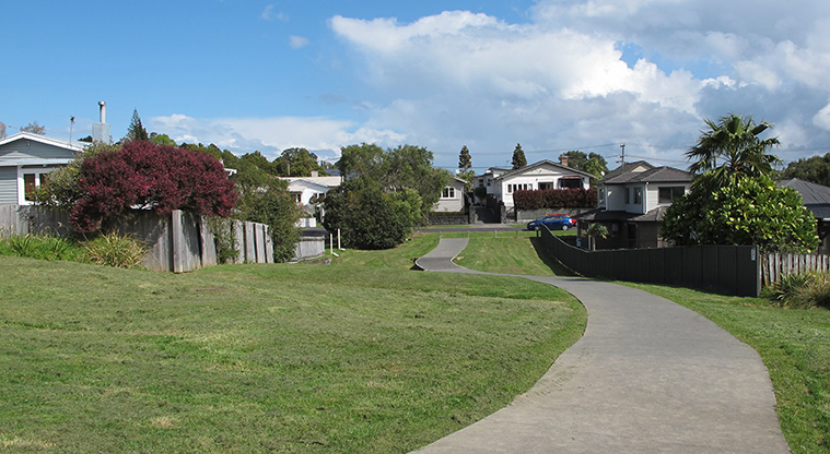 Heron Park Path - Access from Saltaire Street.