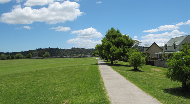 Huapai Reserve Path - Path is flat and sealed