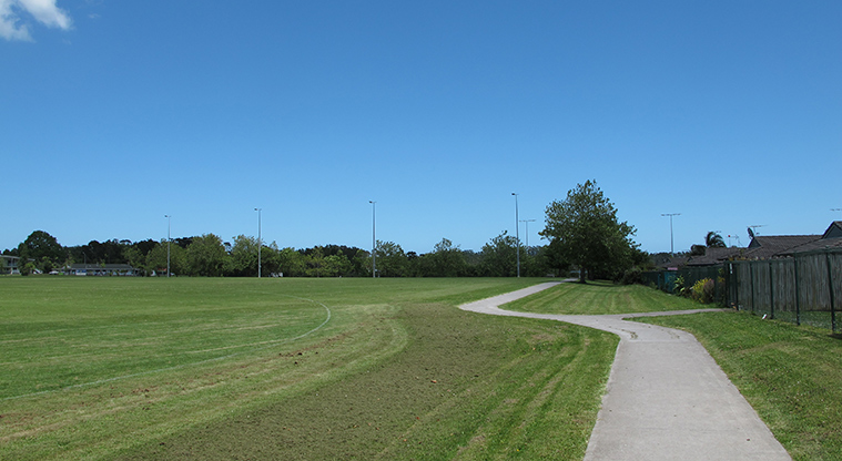 Huapai Reserve Path - Path running around the perimeter of sports fields