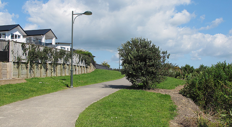 Karaka Path - Typical section of the path.