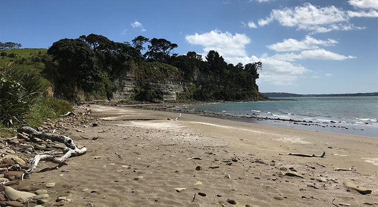Long Bay Path - Granny’s Bay at low tide.