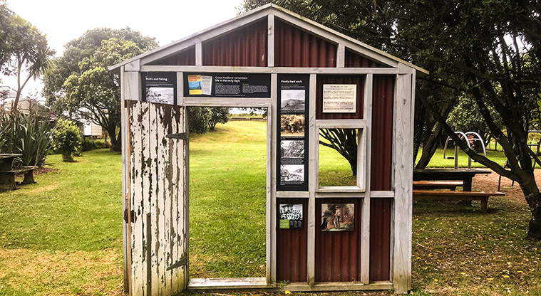 Medlands Beach Path - Historic interpretation at the Medlands Playground Reserve playground.