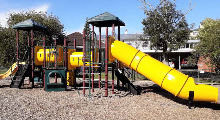 Michaels Avenue Reserve Path - The playground at Michaels Avenue Reserve.